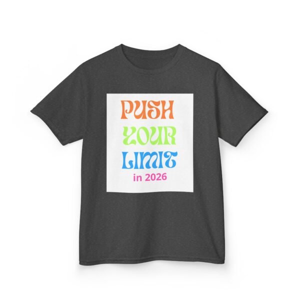 Colorful Kids Tee with 'Wishes 2026' Design, Perfect for Birthdays, Playdates, Unique Gift, Cheerful Cotton Top