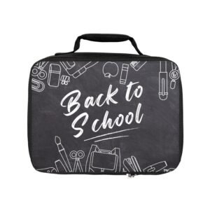 Back to School Lunch Bag, Insulated Lunch Tote, Kids School Lunch Box, Stylish Lunch Container, Perfect for Back to School