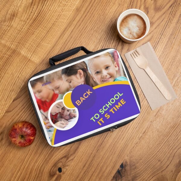 Back to School Lunch Bag, Insulated Lunch Tote, Kids School Lunch Box, Stylish Lunch Container, Perfect for Back to School