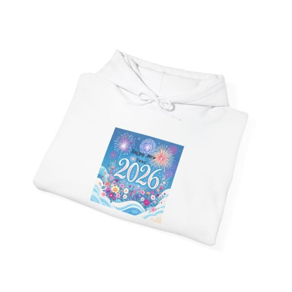 4266397427654451260_2048-1.jpeg 2026 Celebration Hooded Sweatshirt, Cozy Gift, Unisex Sweatshirt, New Year Apparel, Trendy Hoodie, Festival Sweatshirt
