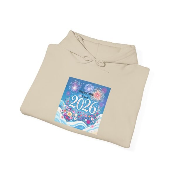 8676753904105353029_2048-1.jpeg 2026 Celebration Hooded Sweatshirt, Cozy Gift, Unisex Sweatshirt, New Year Apparel, Trendy Hoodie, Festival Sweatshirt