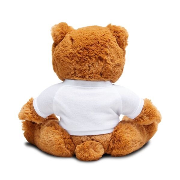 Personalized Teddy Bear, Cute Gift for Birthdays, Baby Showers, Kids' Room Decor, Plush Toy with Custom T-Shirt Design