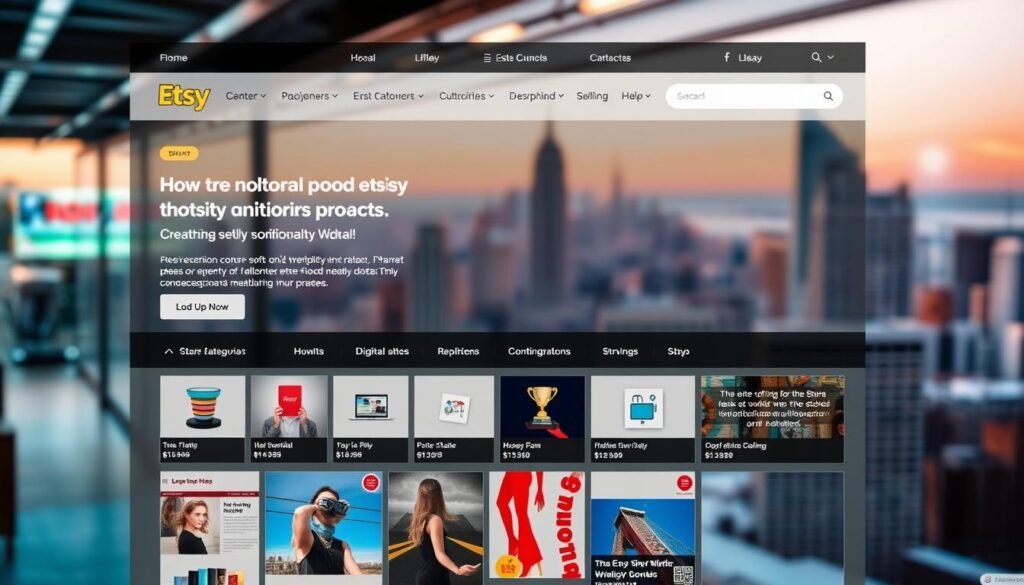 Etsy selling digital products