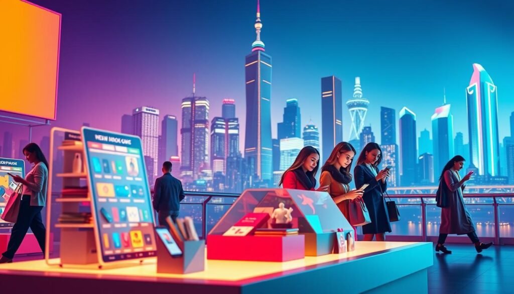 Facebook Ads for virtual marketplace