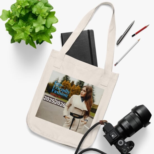 Organic Tote Bag - Eco-Friendly Reusable Shopping Bag
